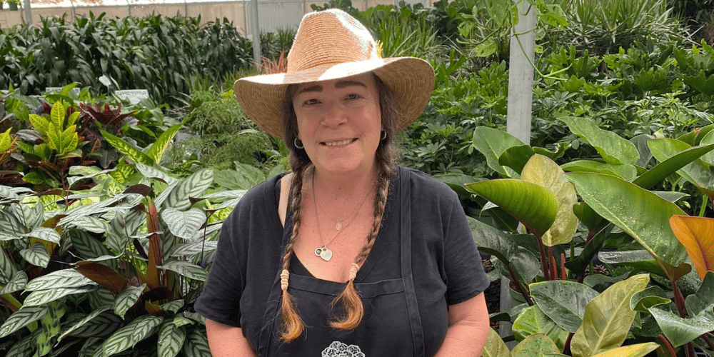 OC Succulents-California-Teresa staff member at Torrance