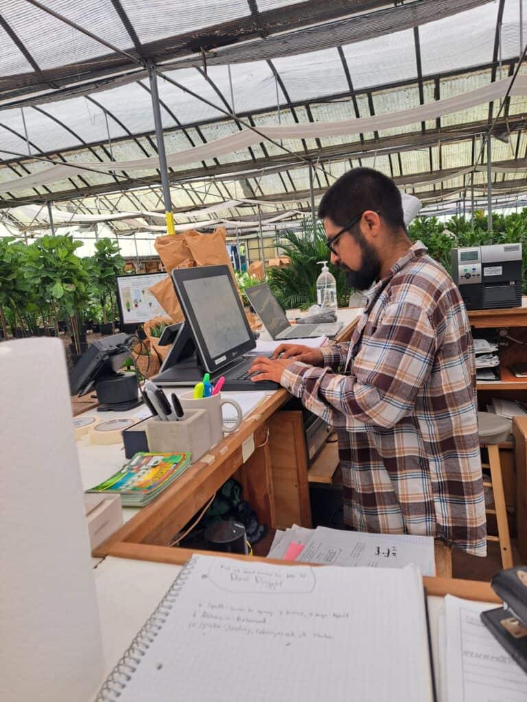 jose torres working as manager to manage sales and other operations at oc succulentus